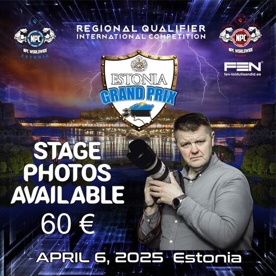 NPC Estonia Grand Prix Stage photos 